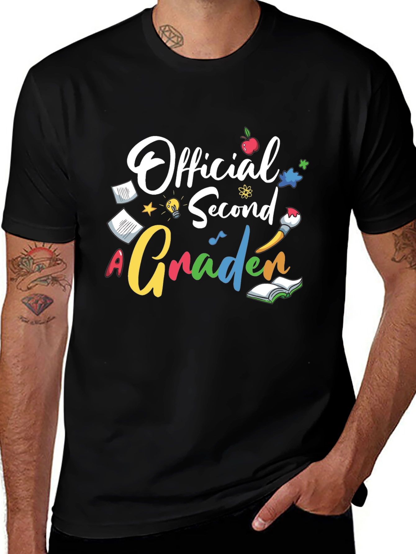 Official Second Grader T-Shirt - Back to School Apparel