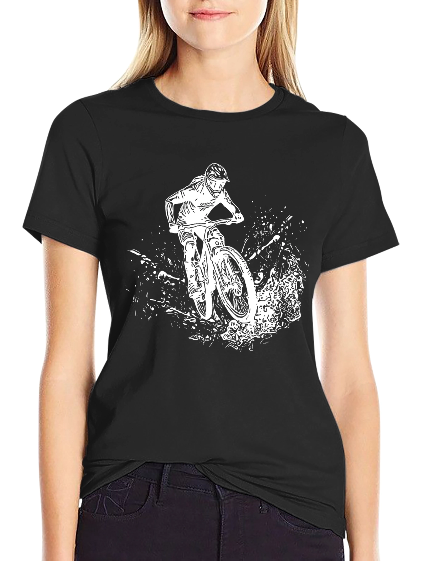 Mountain Bike T-Shirt - Rider Graphic Tee