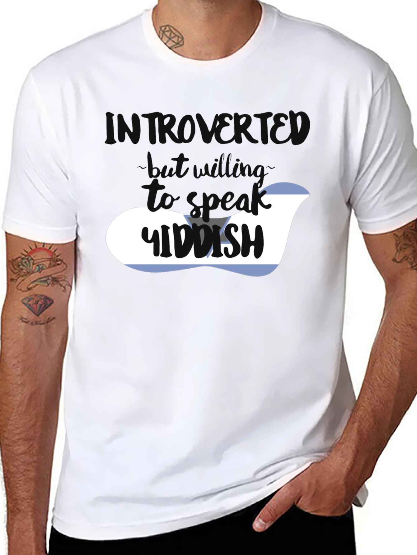 Introvert But Will Talk Yiddish T-Shirt
