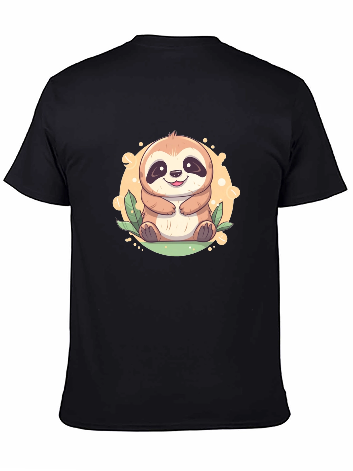 Cute Sloth Graphic Tee - Relaxed Fit