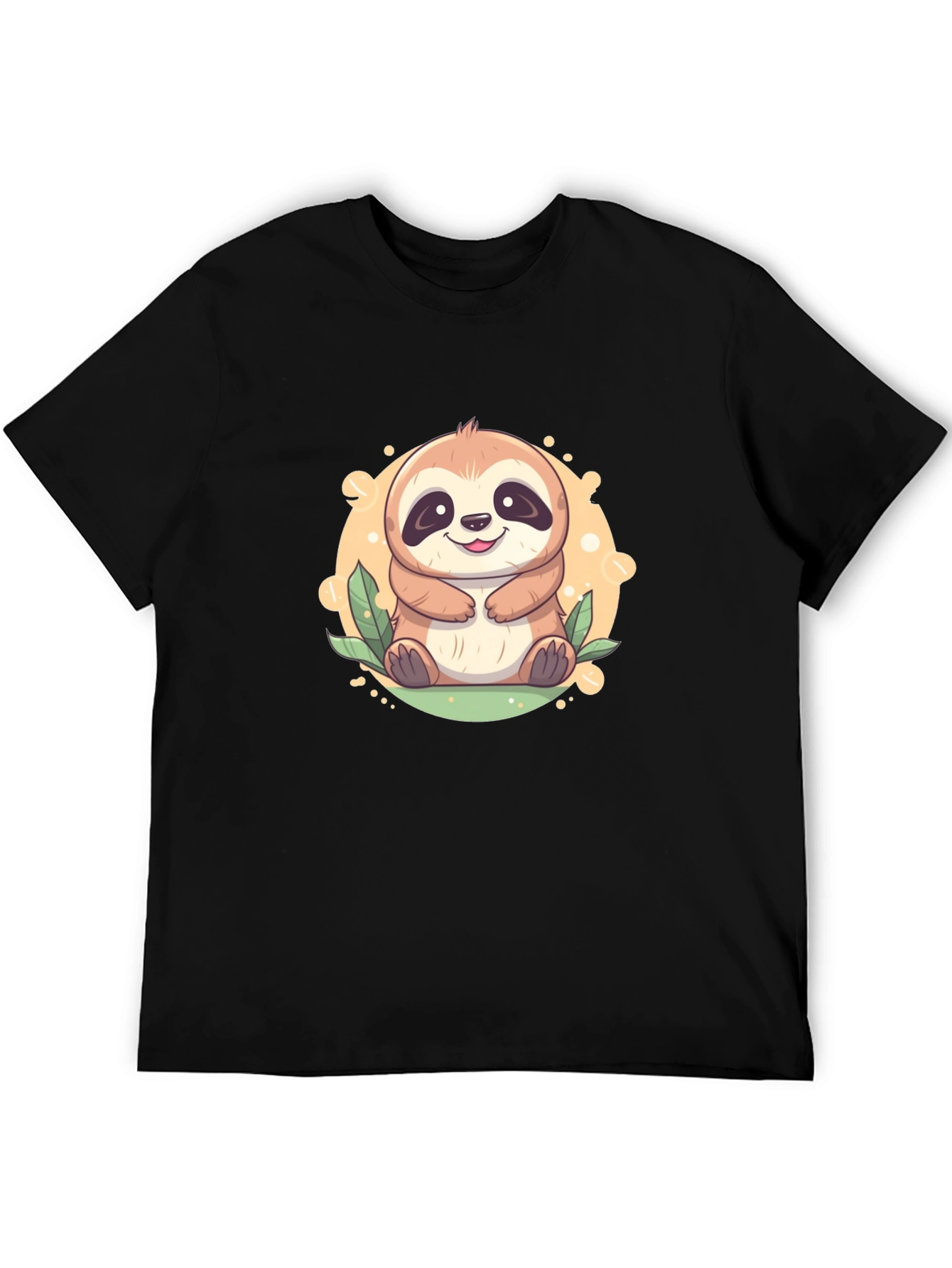 Cute Sloth Graphic Tee - Relaxed Fit