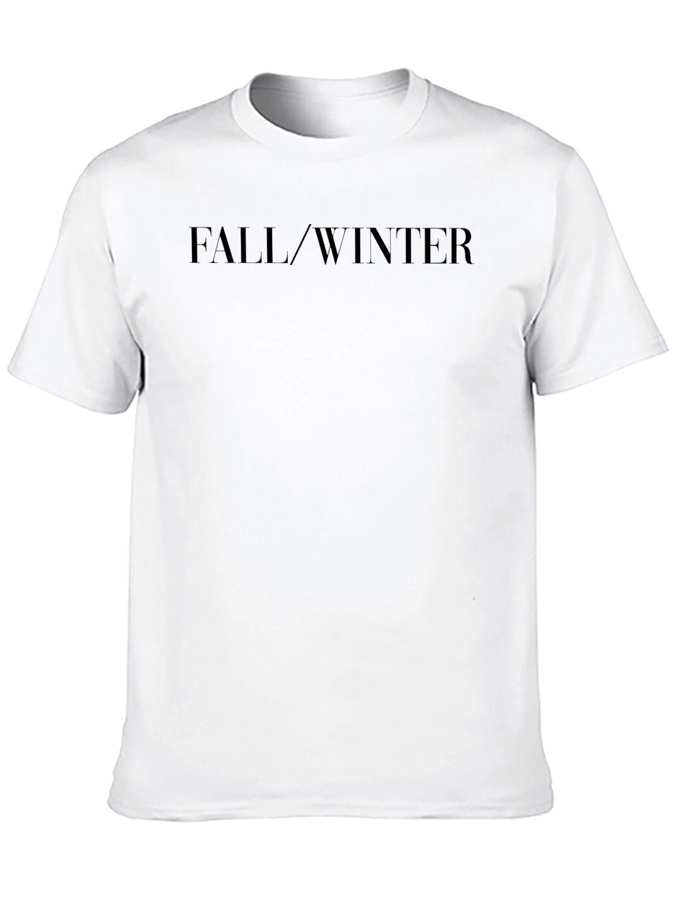 Fall/Winter Graphic T-Shirt - Premium Black Tee