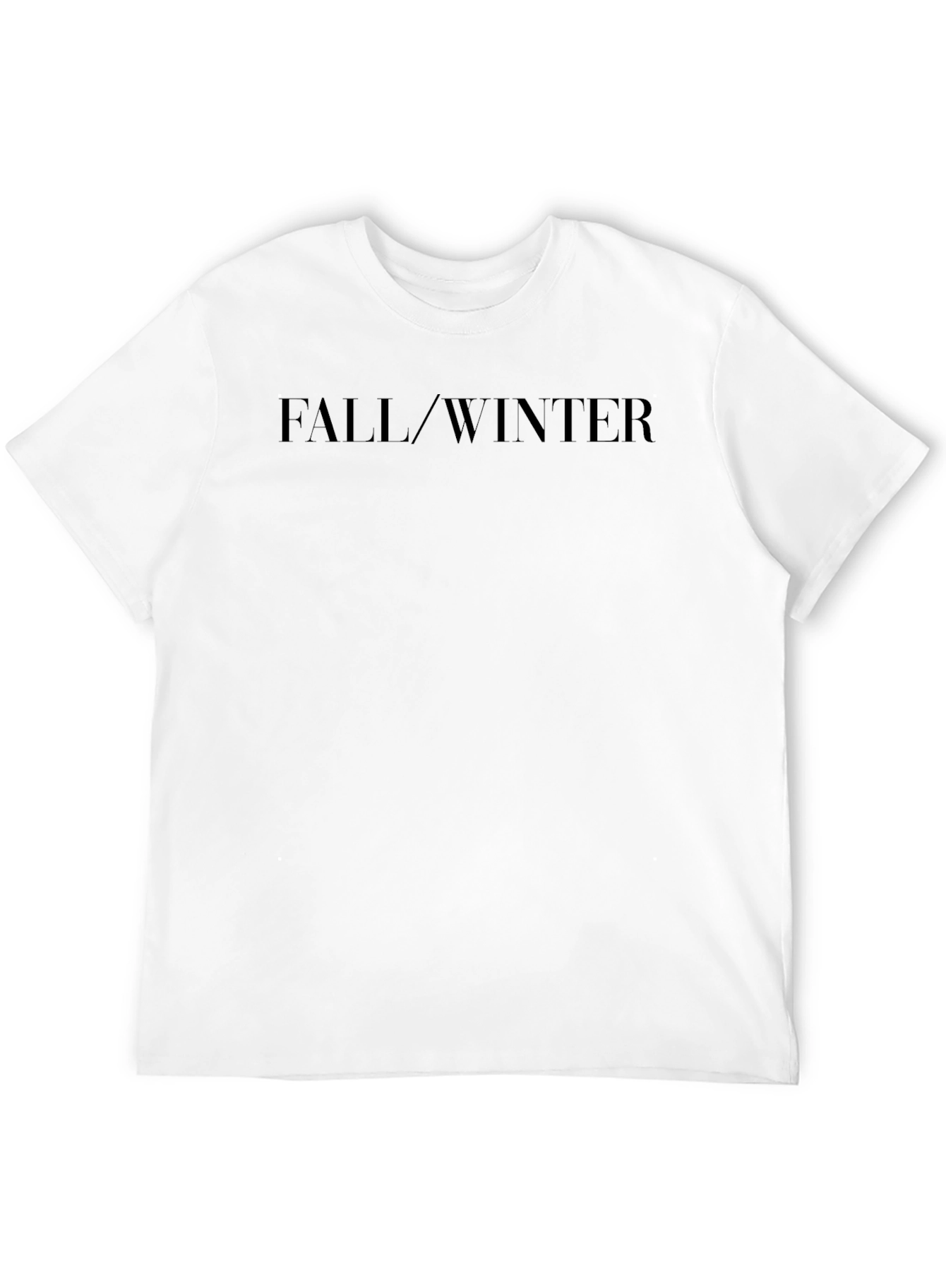 Fall/Winter Graphic T-Shirt - Premium Black Tee