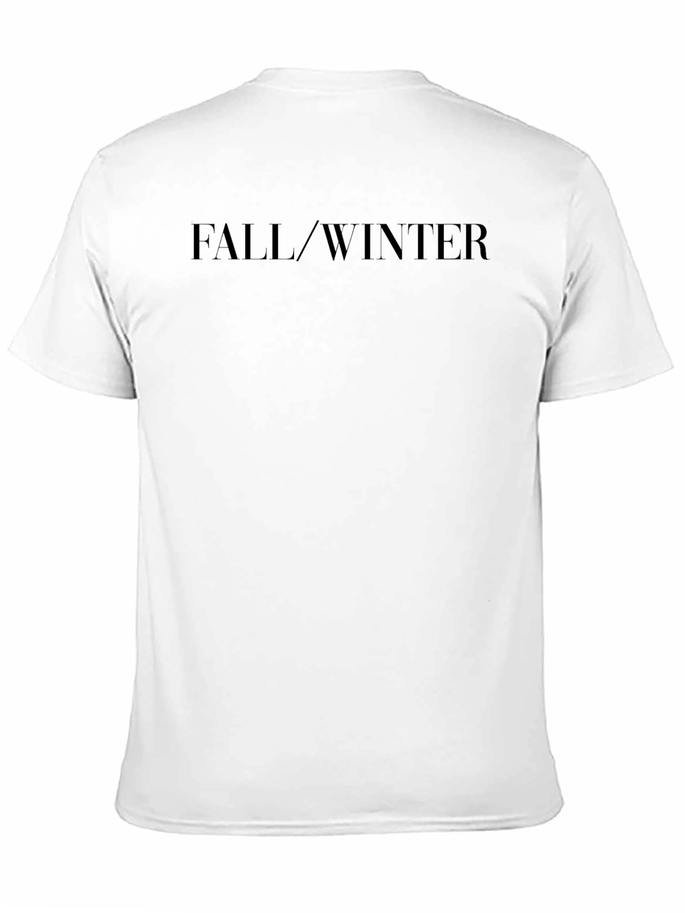 Fall/Winter Graphic T-Shirt - Premium Black Tee