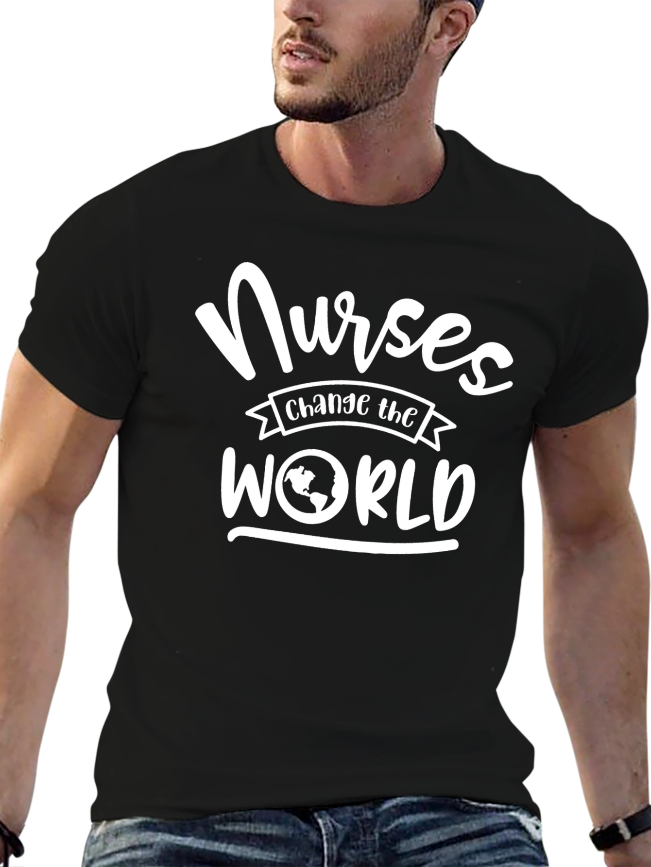 Nurses Change the World Graphic T-Shirt