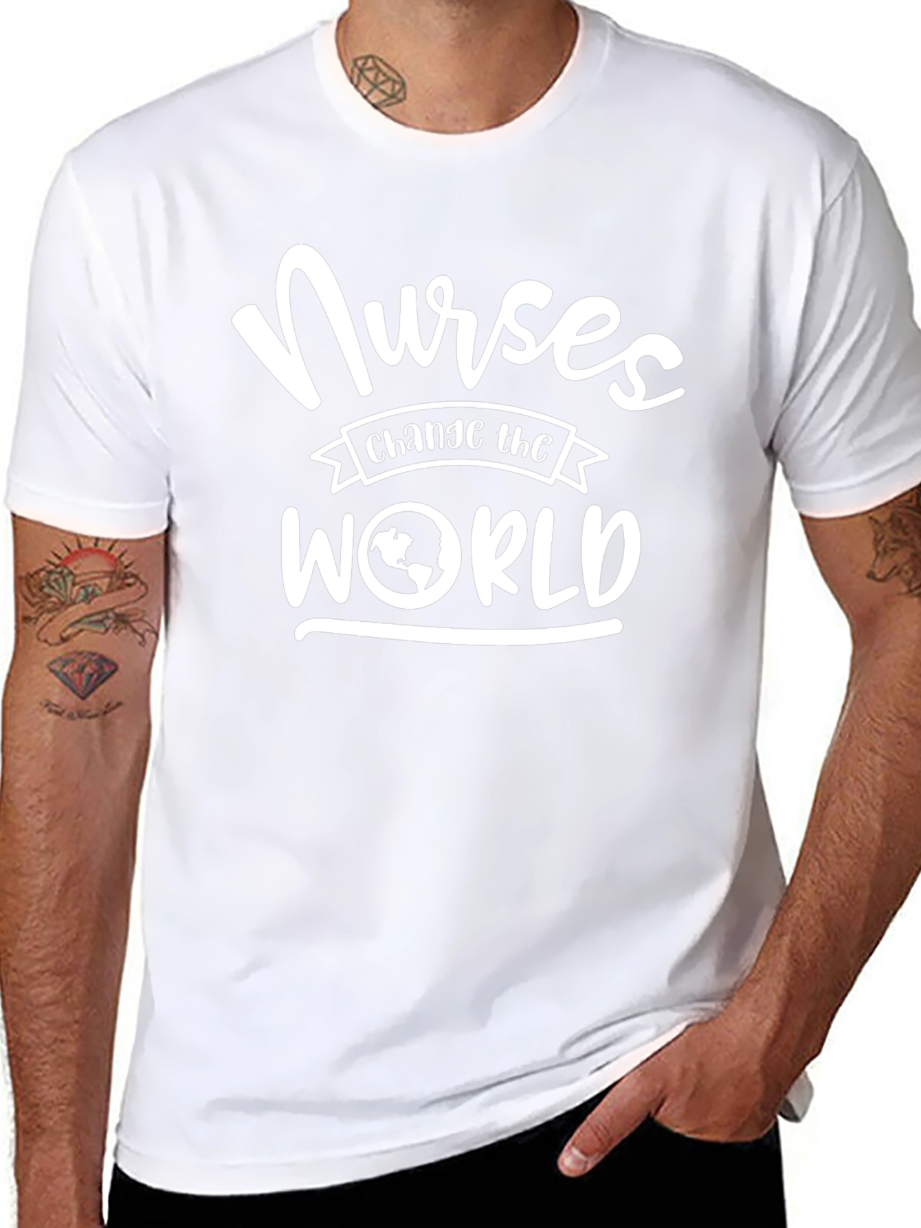 Nurses Change the World Graphic T-Shirt