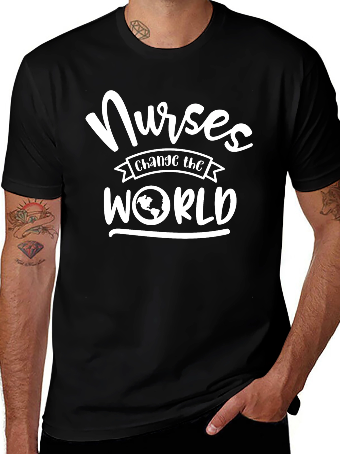 Nurses Change the World Graphic T-Shirt
