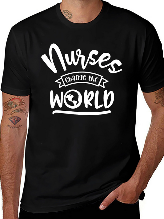 Nurses Change the World Graphic T-Shirt