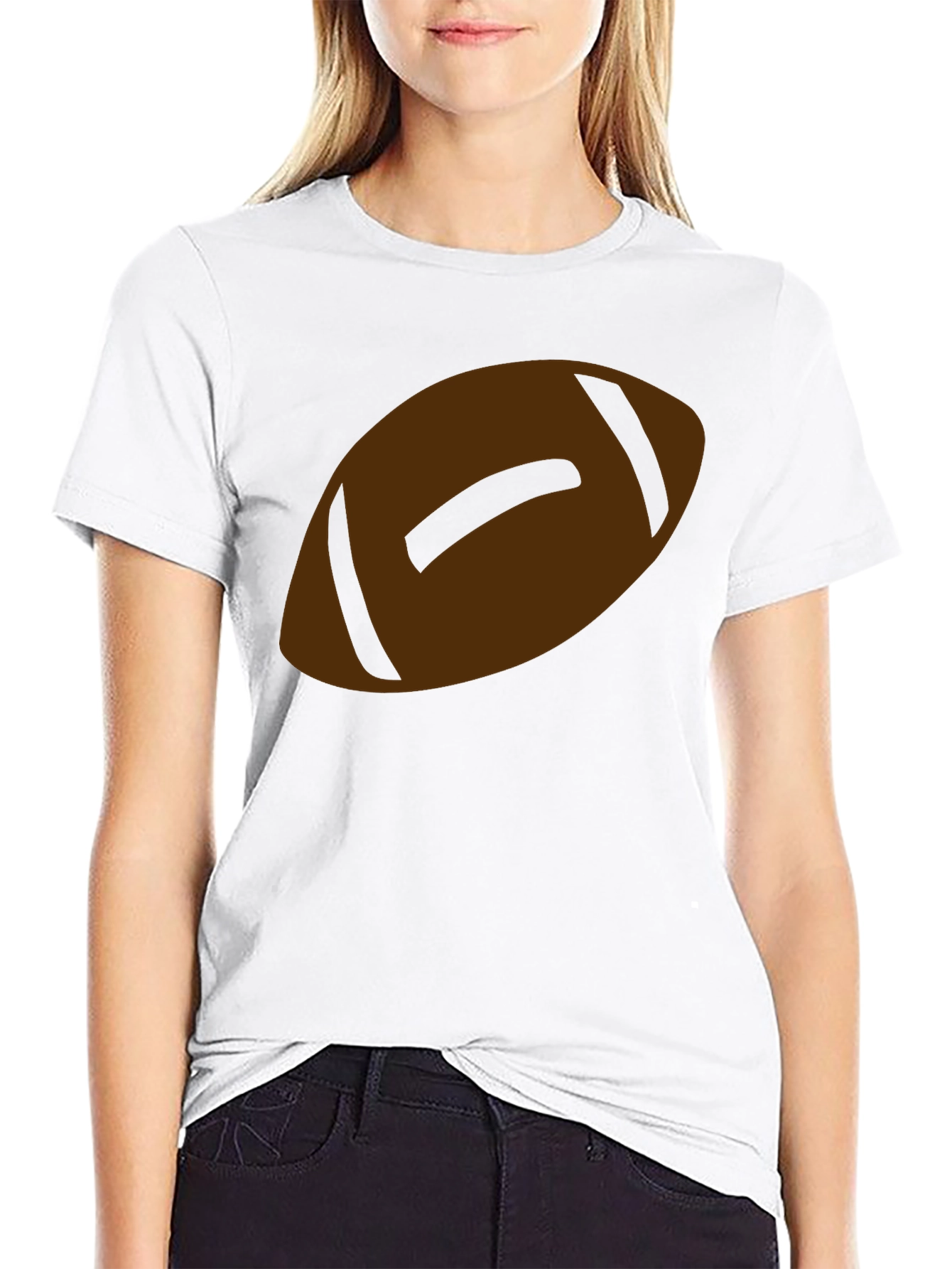 Football Graphic Tee - Casual Style