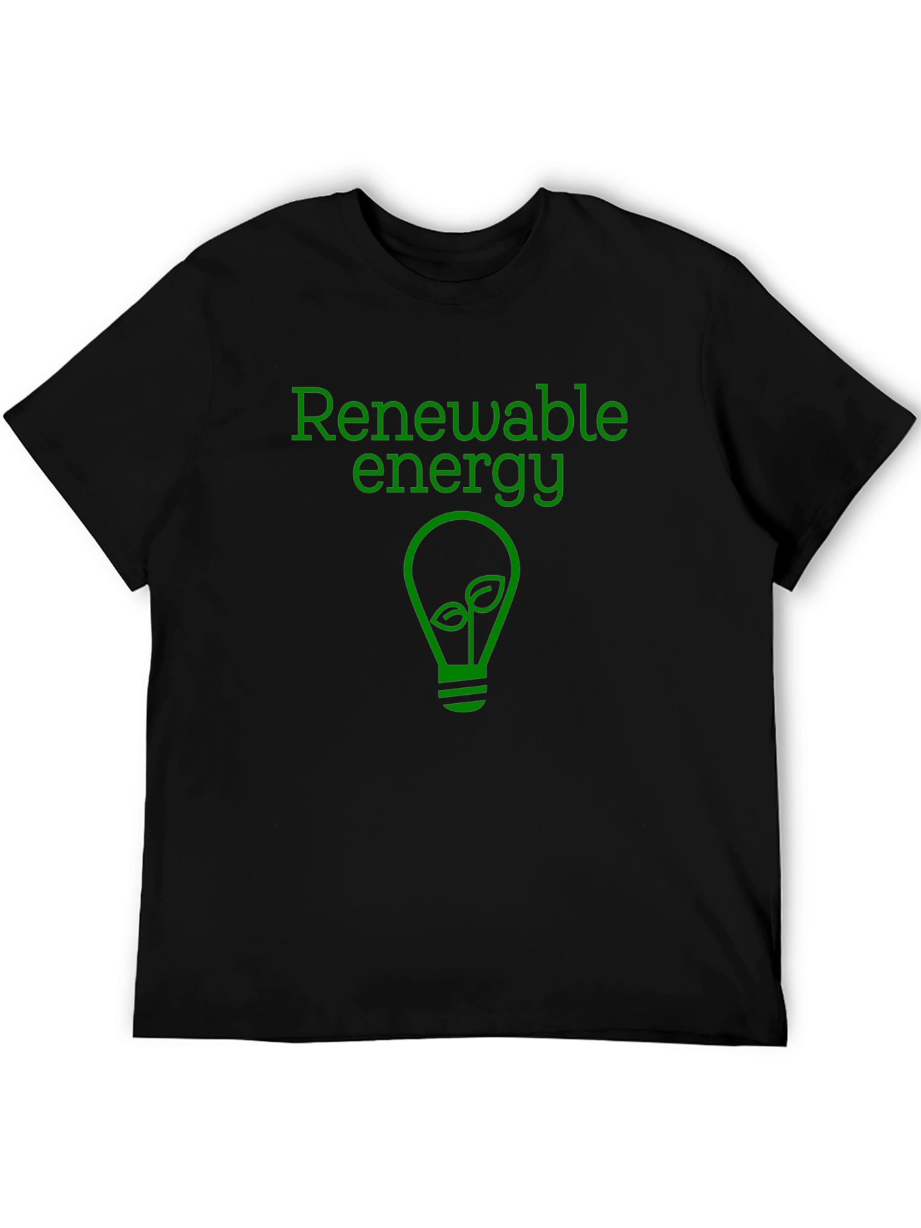Renewable Energy T-Shirt - Eco-Friendly Design