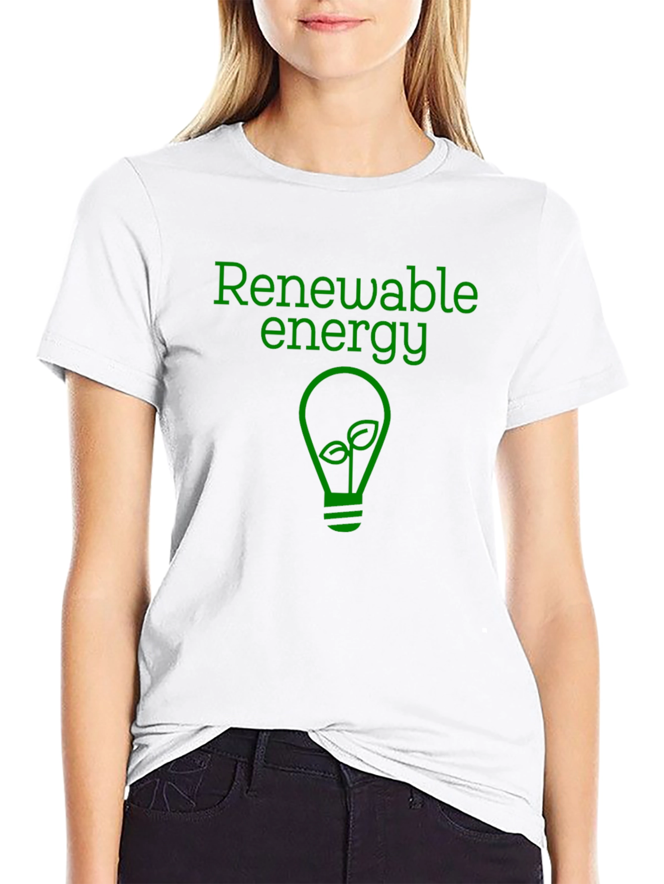 Renewable Energy T-Shirt - Eco-Friendly Design