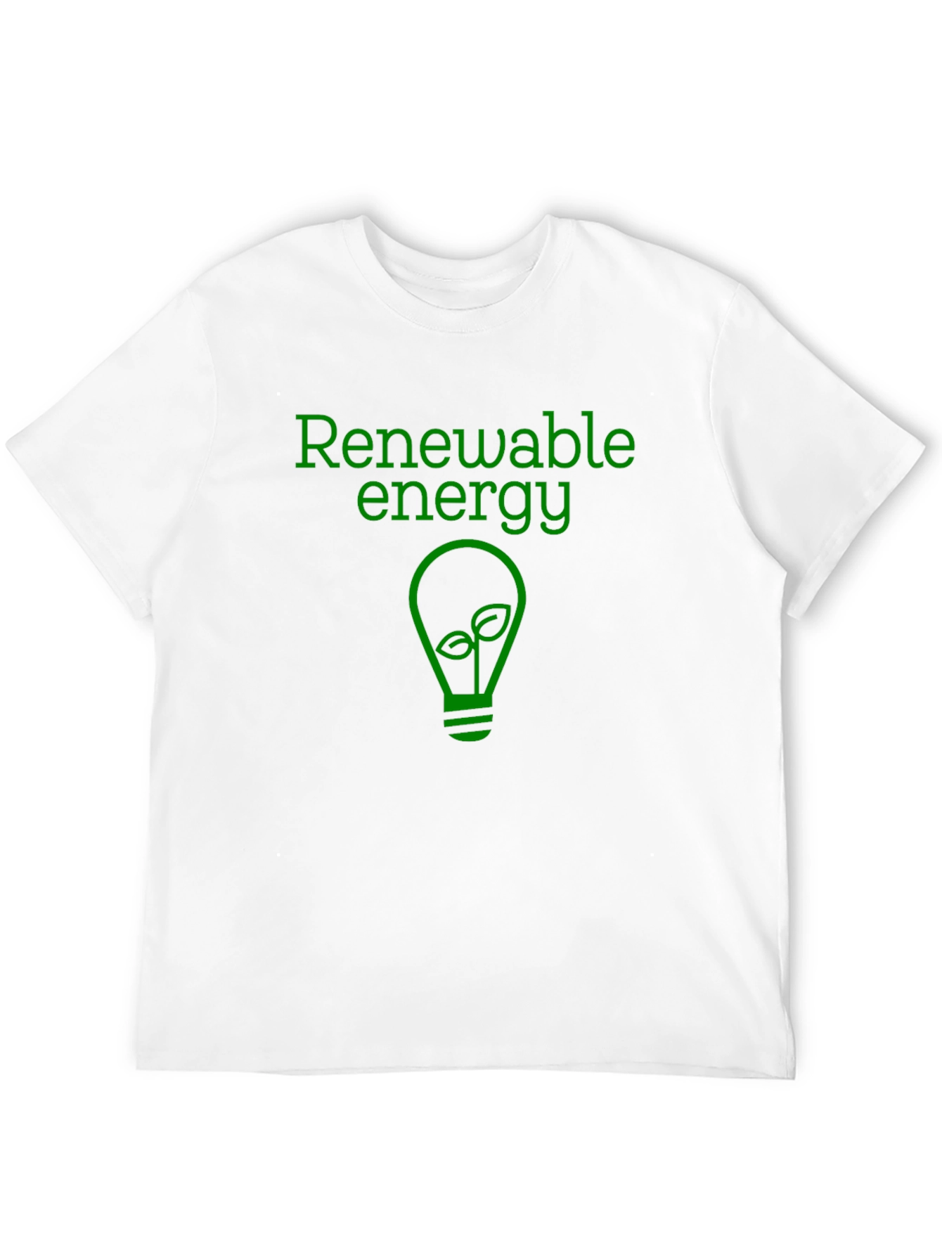 Renewable Energy T-Shirt - Eco-Friendly Design