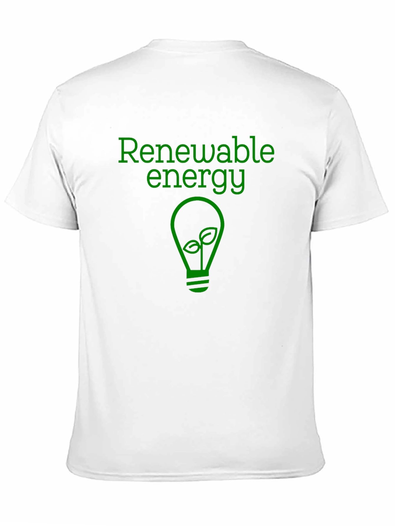 Renewable Energy T-Shirt - Eco-Friendly Design