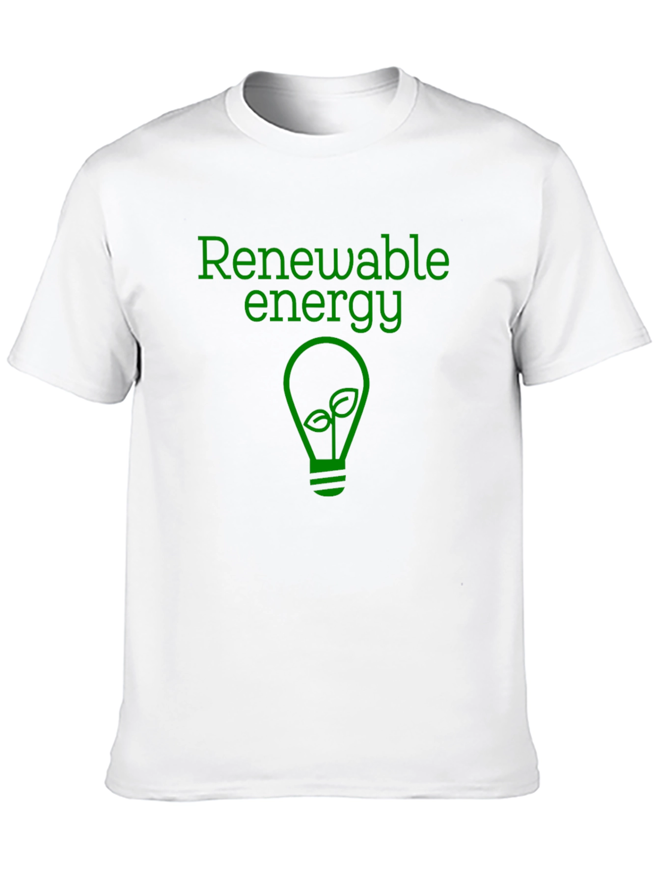 Renewable Energy T-Shirt - Eco-Friendly Design
