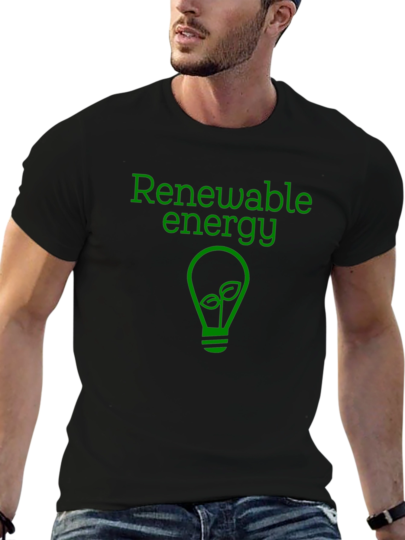 Renewable Energy T-Shirt - Eco-Friendly Design