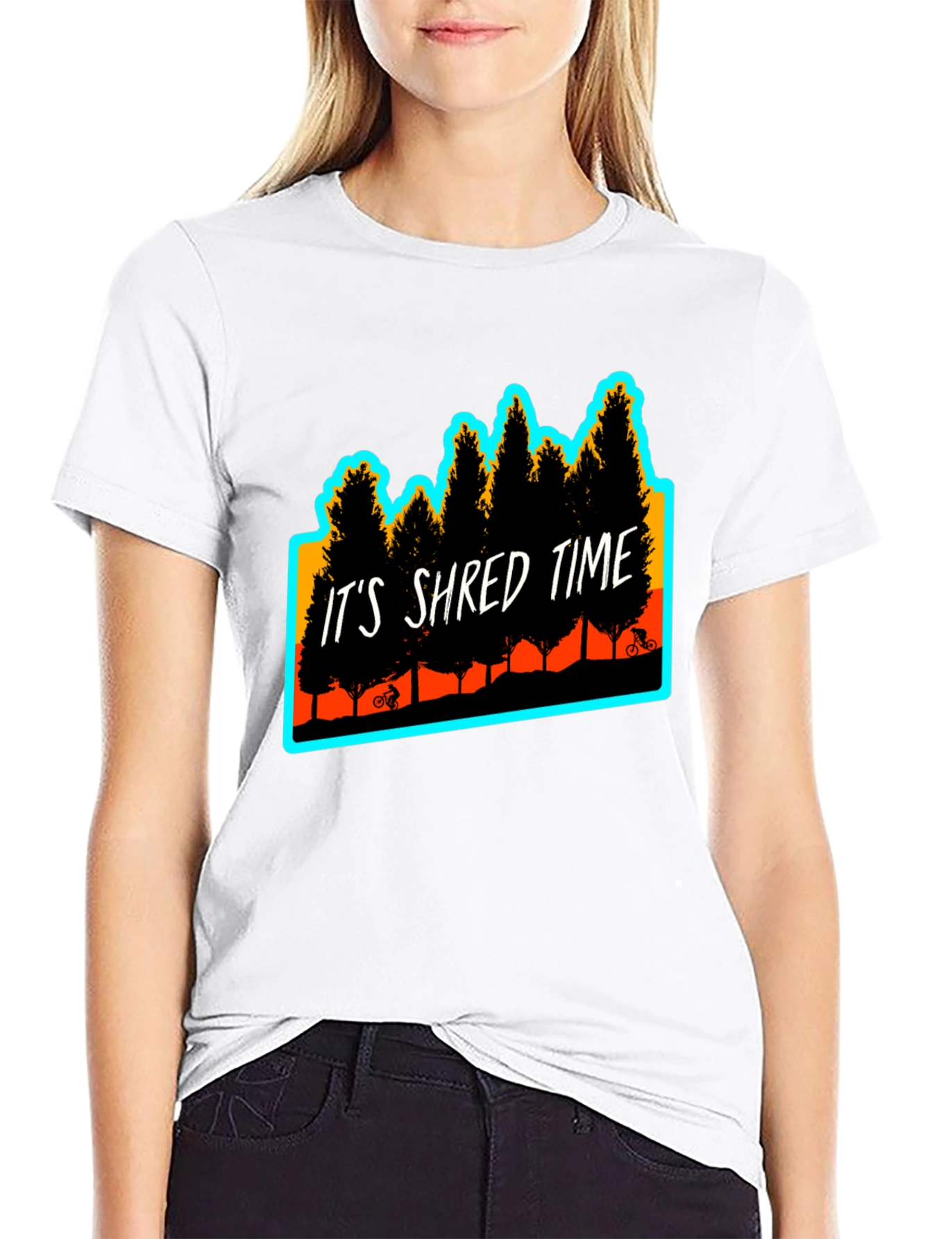 Its Shred Time Tee - Mountain Biking T-Shirt