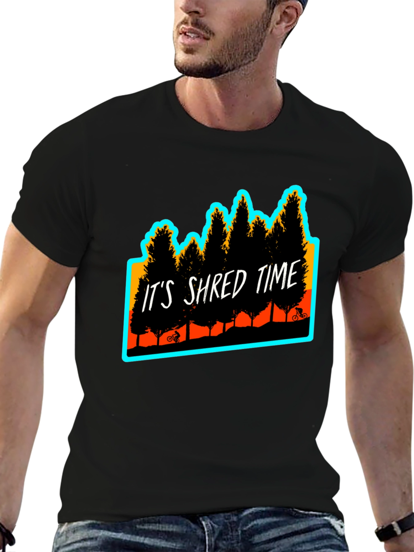 Its Shred Time Tee - Mountain Biking T-Shirt
