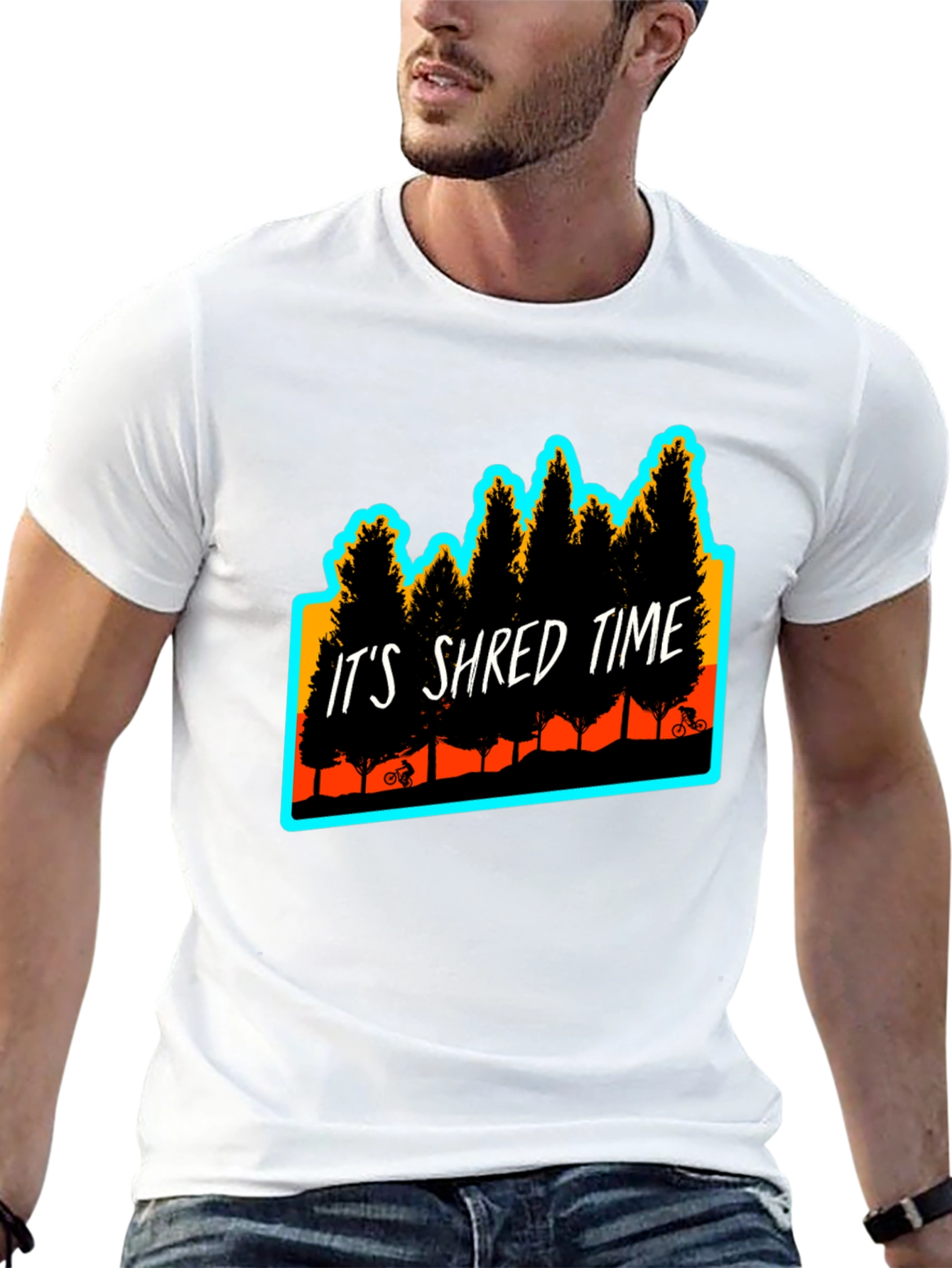 Its Shred Time Tee - Mountain Biking T-Shirt