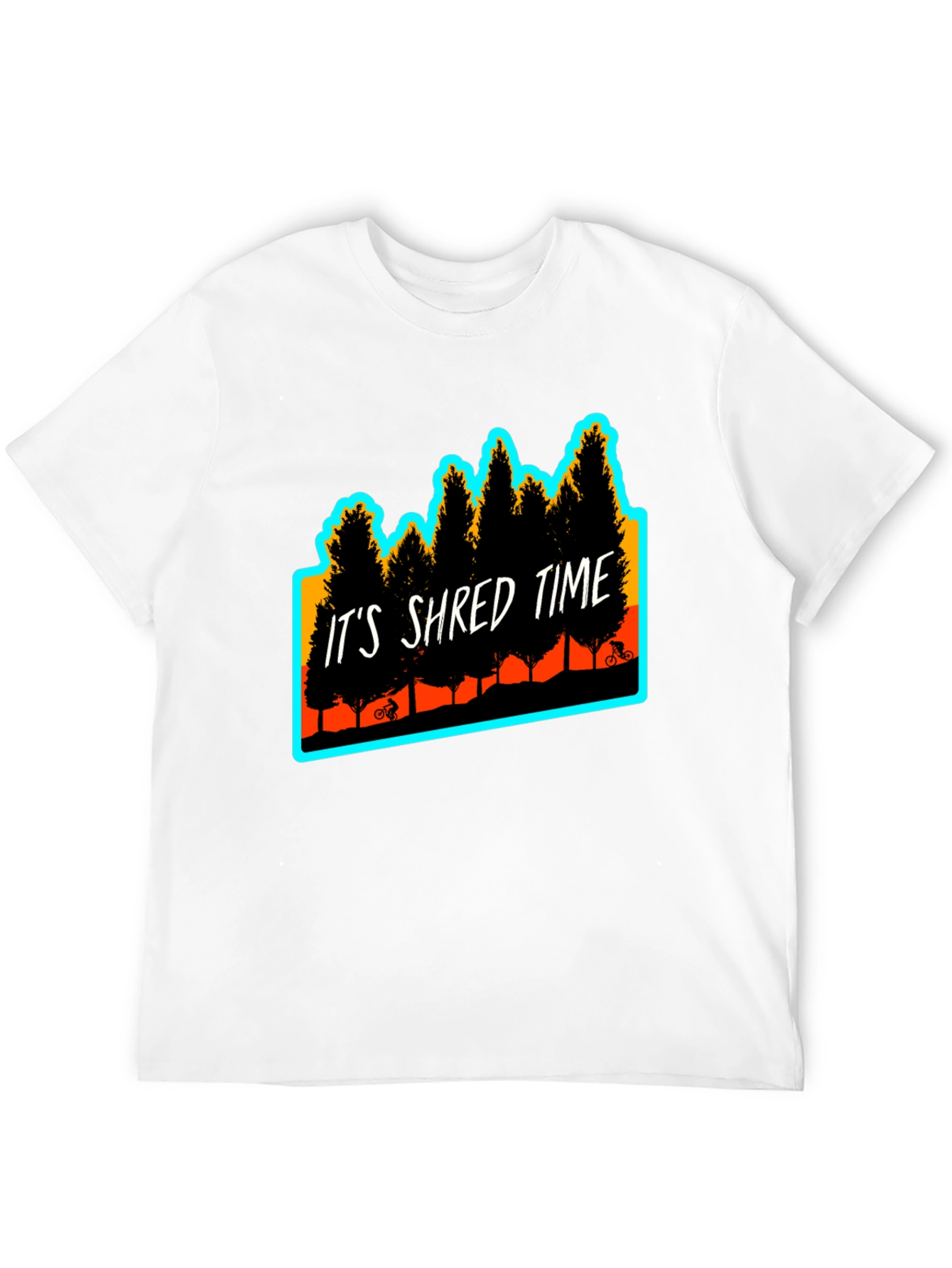 Its Shred Time Tee - Mountain Biking T-Shirt