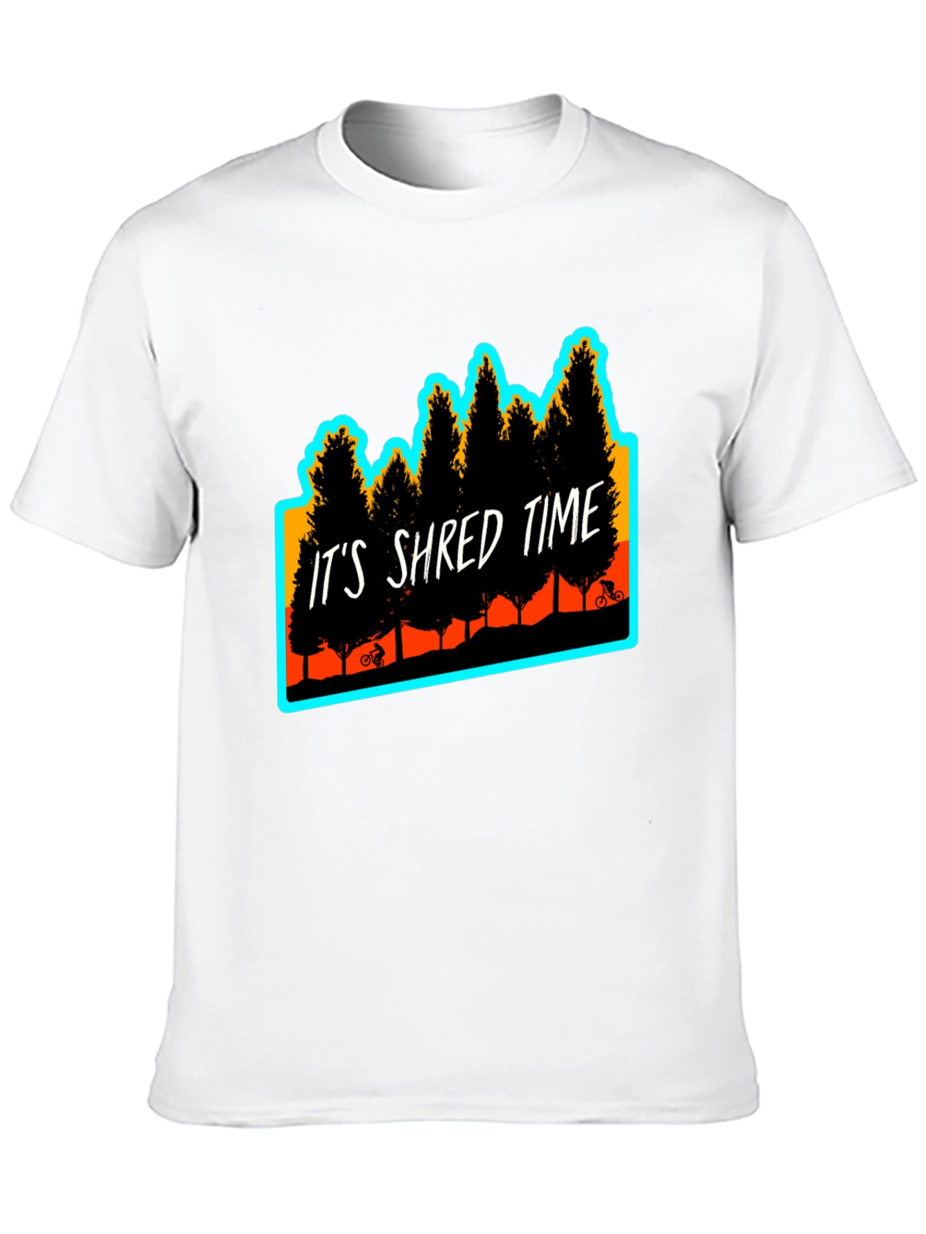 Its Shred Time Tee - Mountain Biking T-Shirt