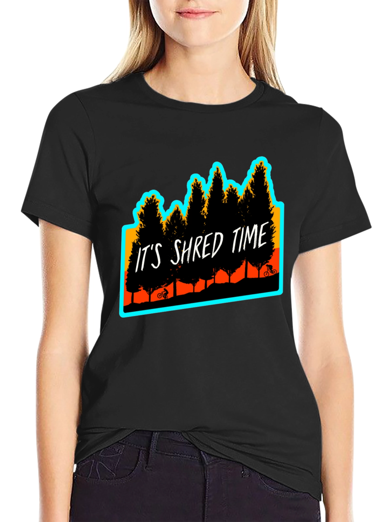 Its Shred Time Tee - Mountain Biking T-Shirt