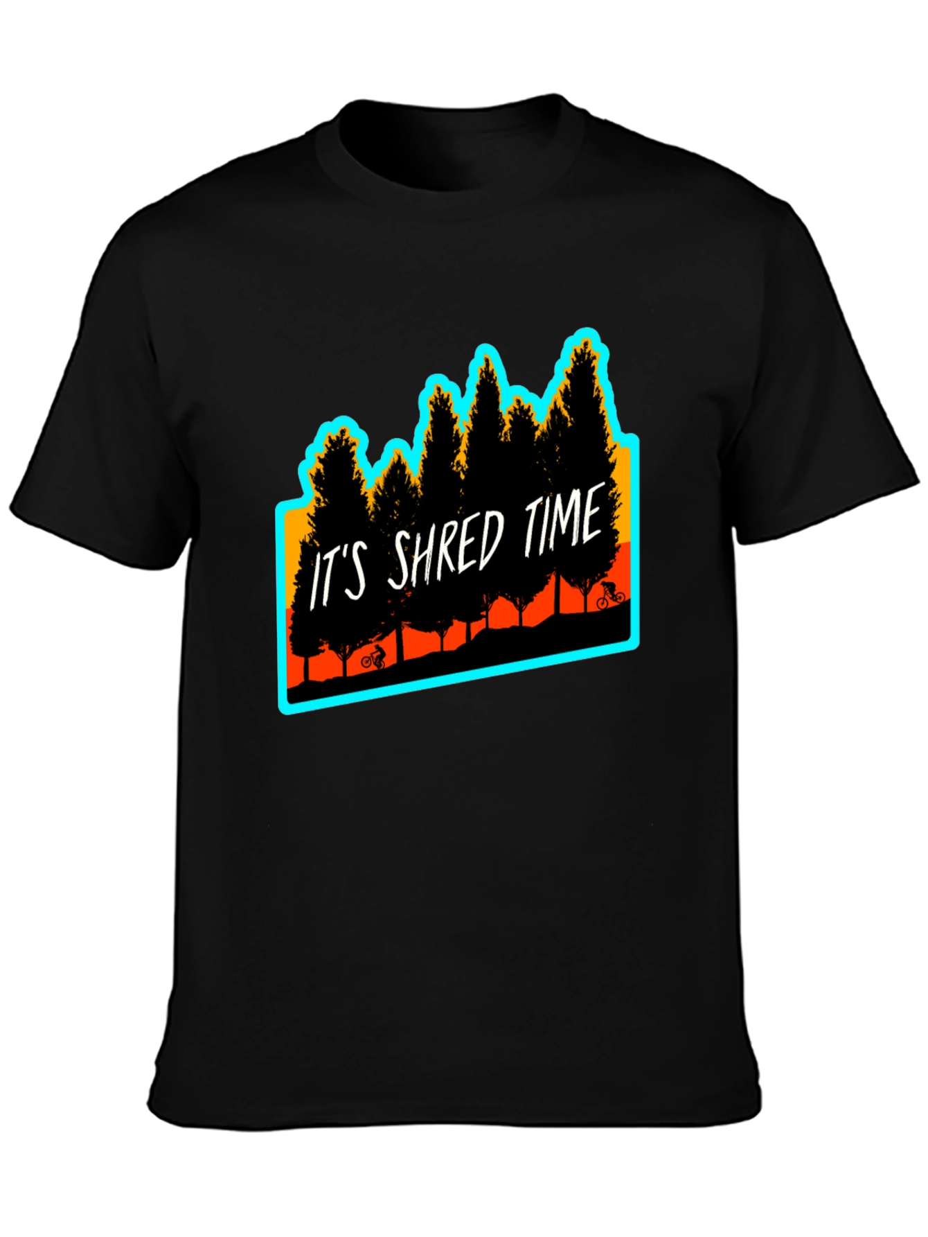Its Shred Time Tee - Mountain Biking T-Shirt