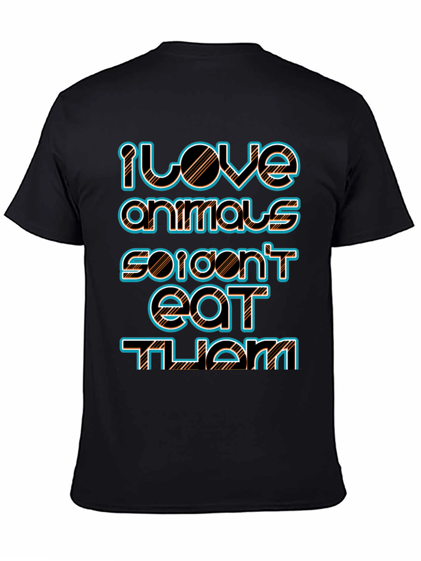 I Love Animals Vegan Tee