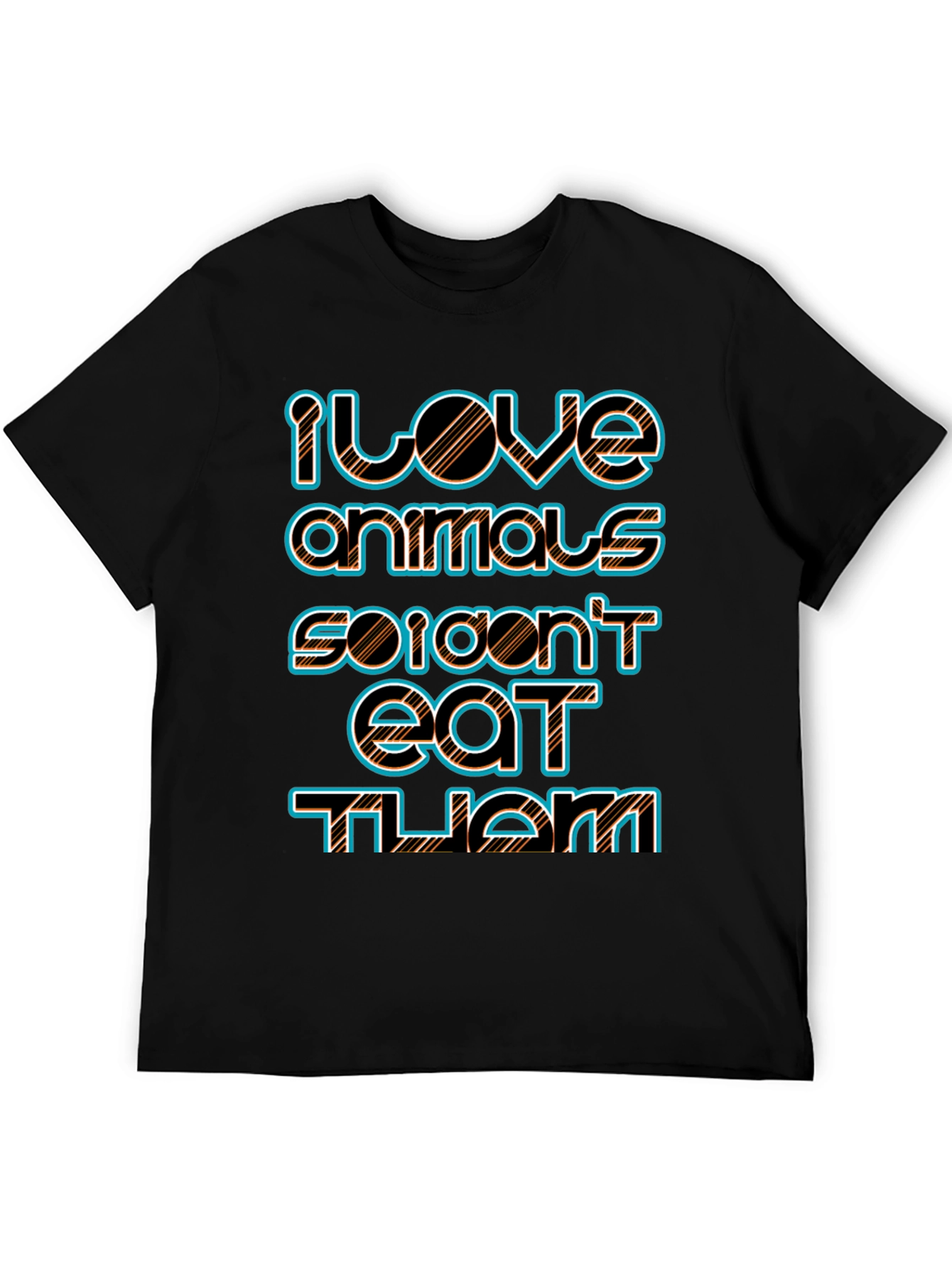 I Love Animals Vegan Tee