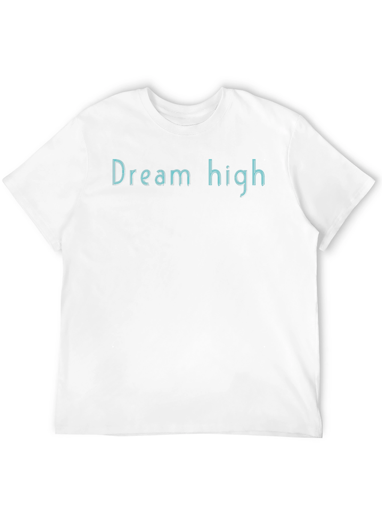 Dream High Black T-Shirt - Motivational Tee