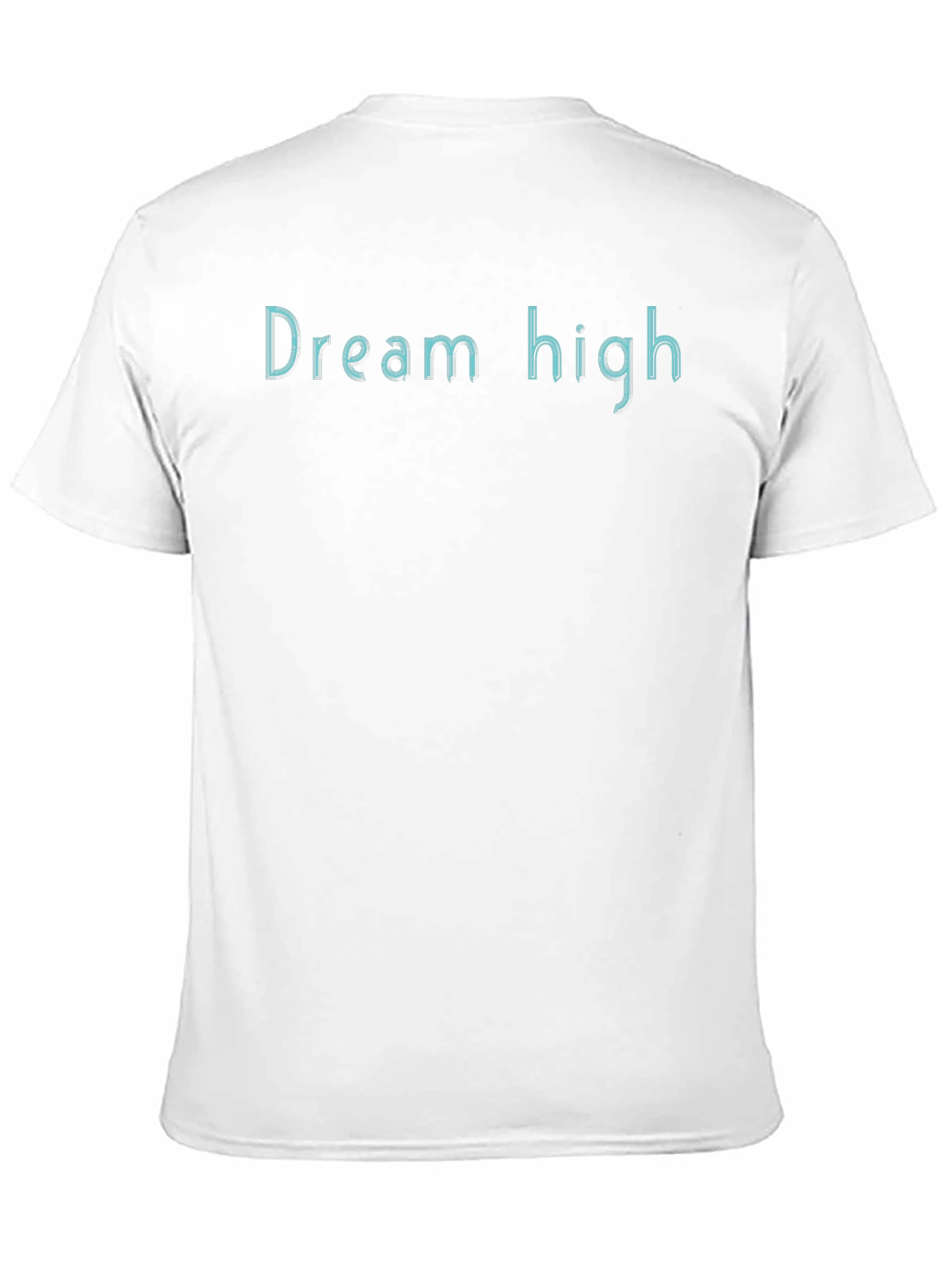 Dream High Black T-Shirt - Motivational Tee