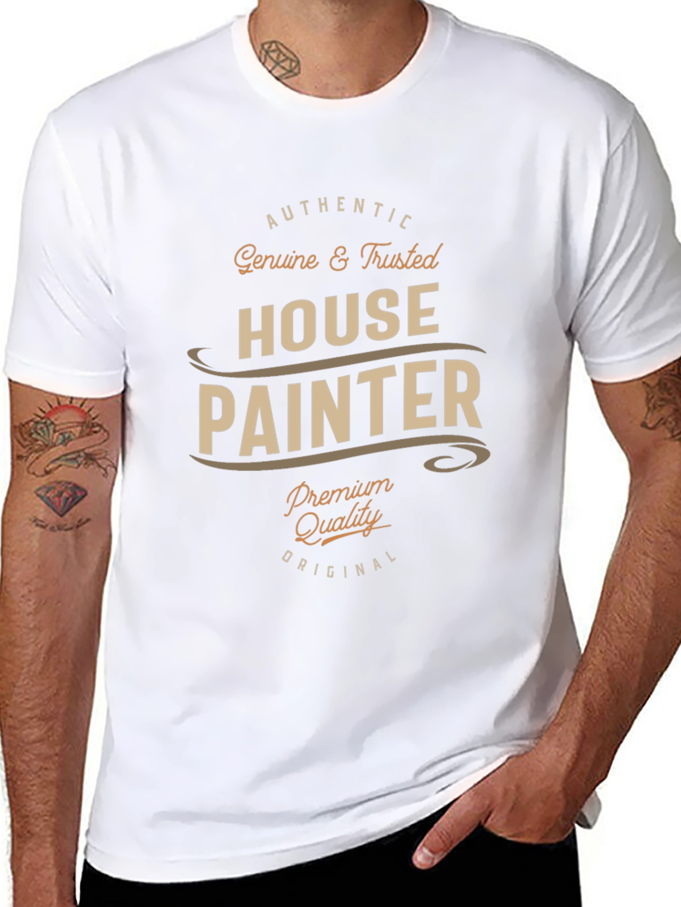 Authentic House Painter T-Shirt - Premium Quality