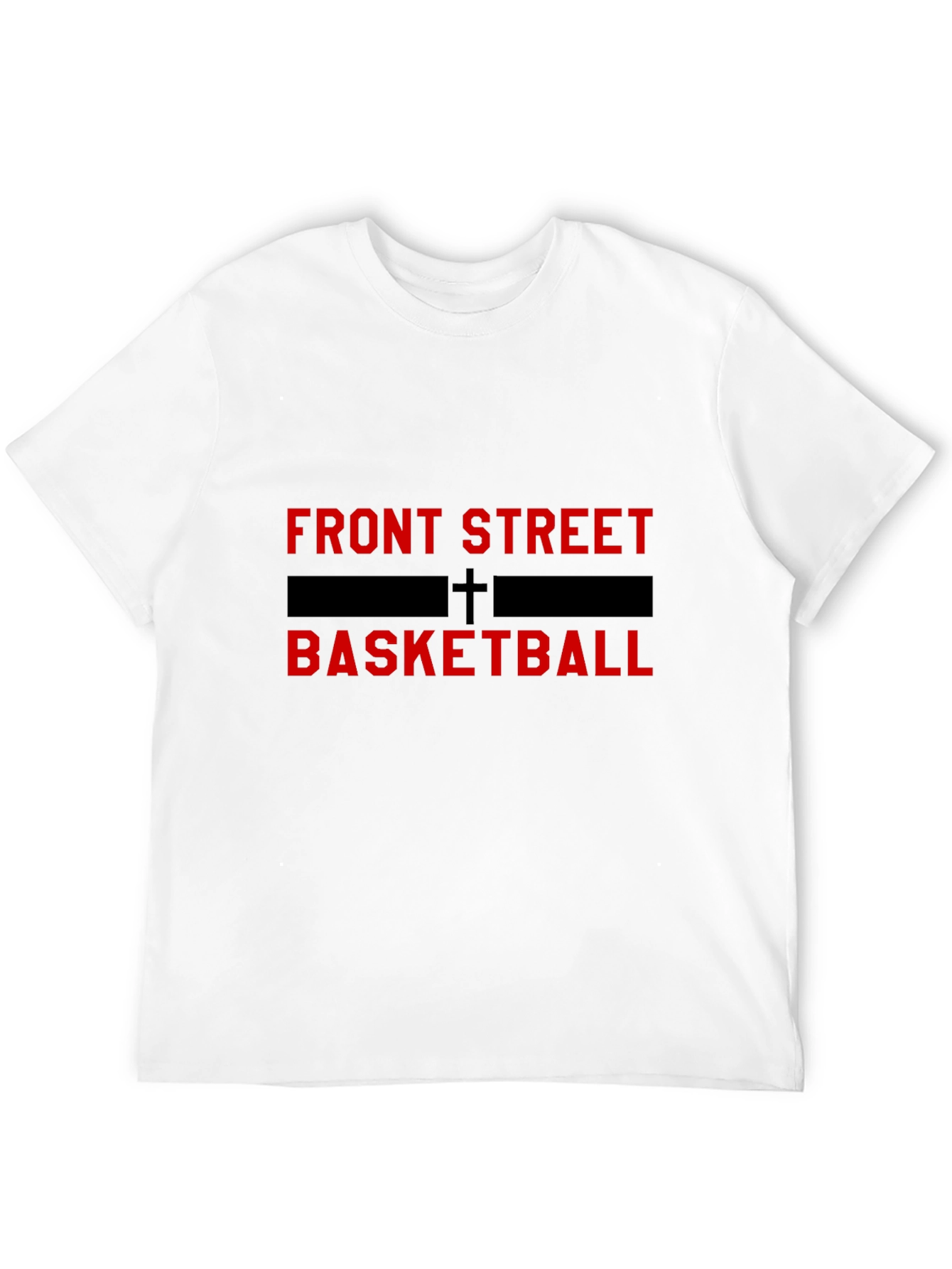 Front Street Basketball Black Tee