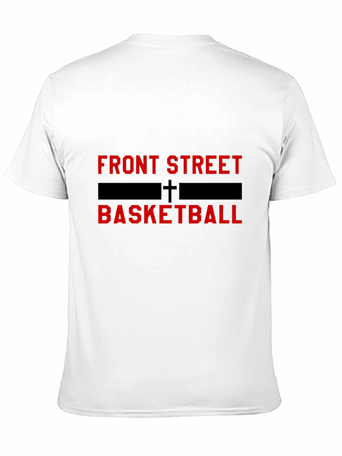 Front Street Basketball Black Tee