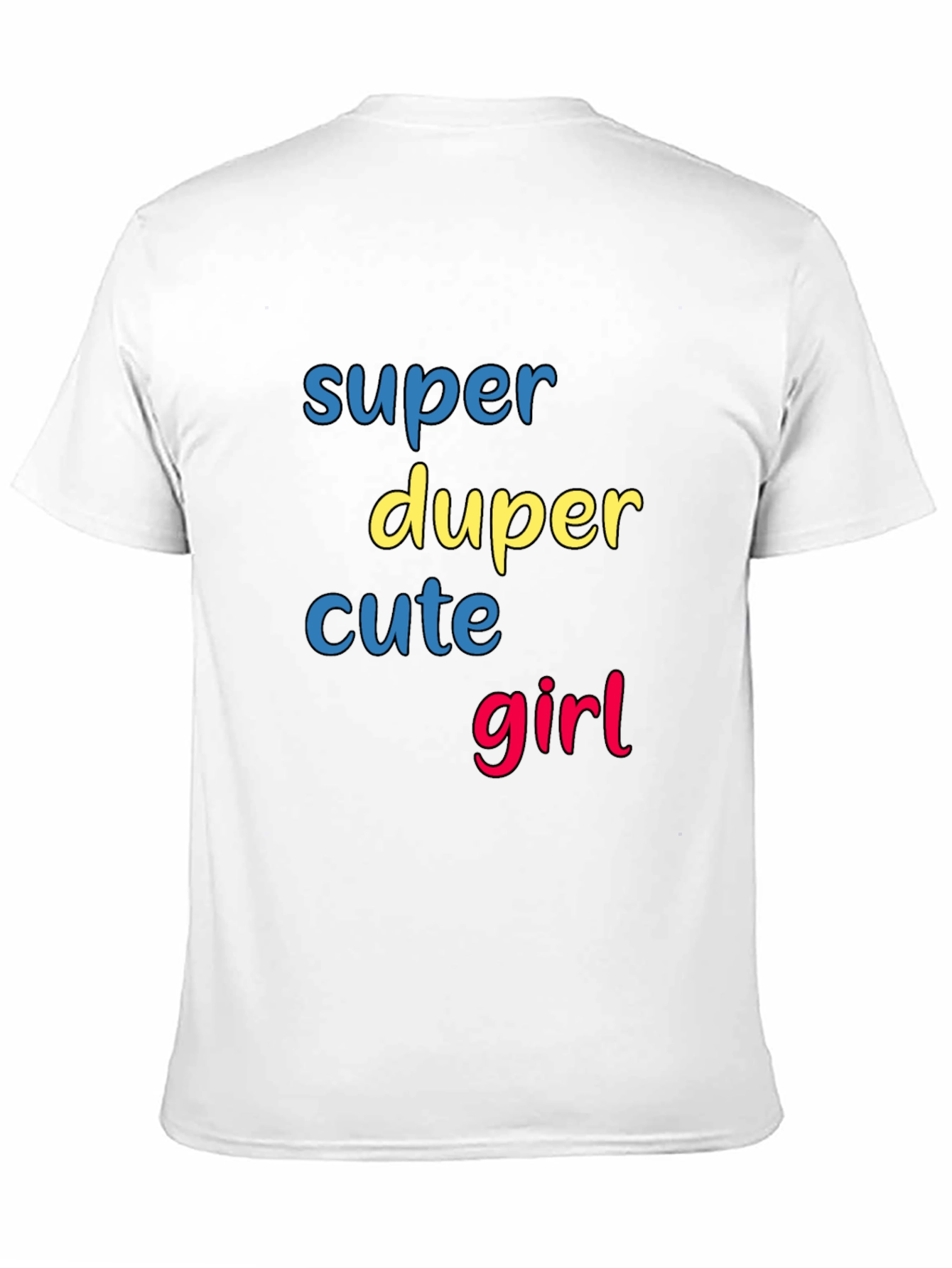 Super Duper Cute Girl Graphic T-Shirt