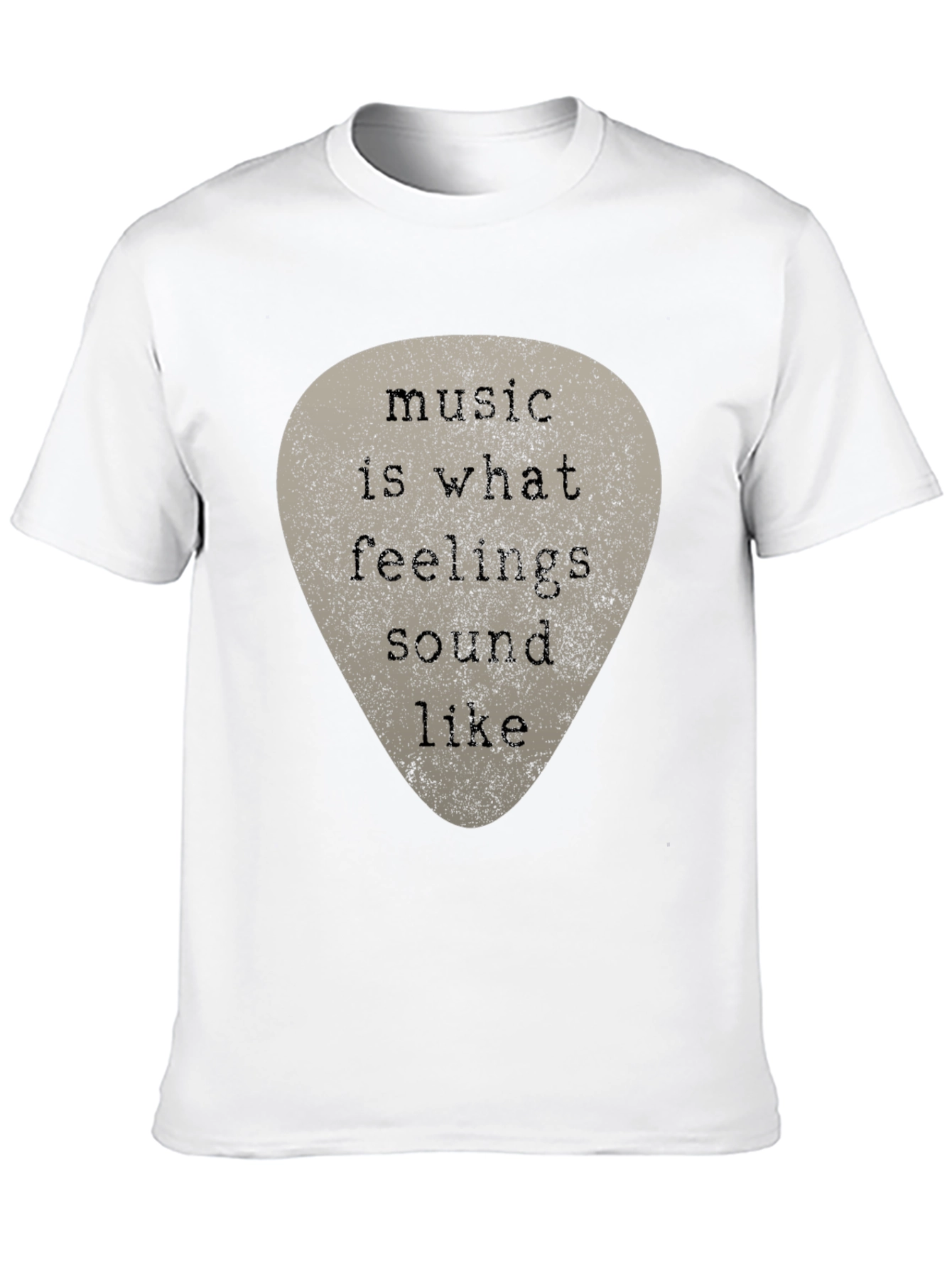 Music Is What Feelings Sound Like Graphic Tee