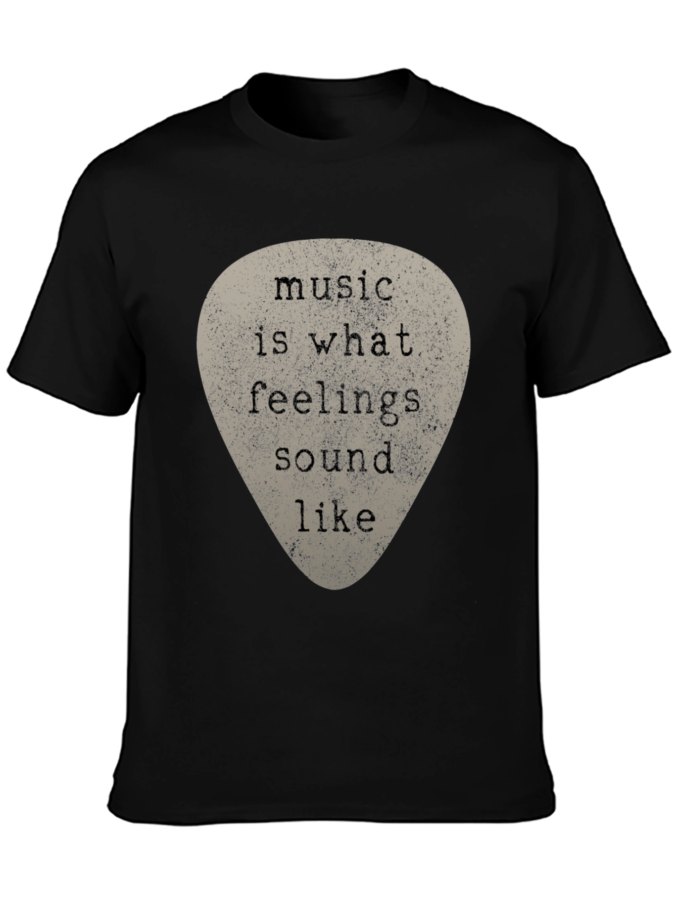 Music Is What Feelings Sound Like Graphic Tee