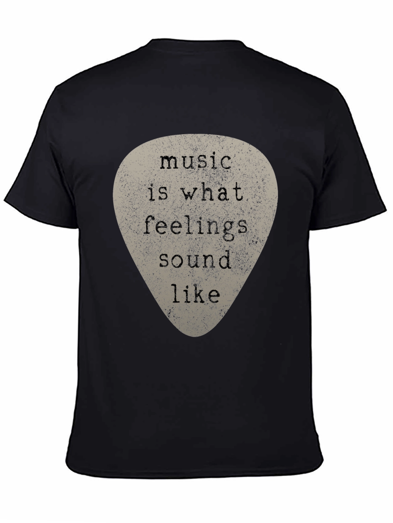 Music Is What Feelings Sound Like Graphic Tee