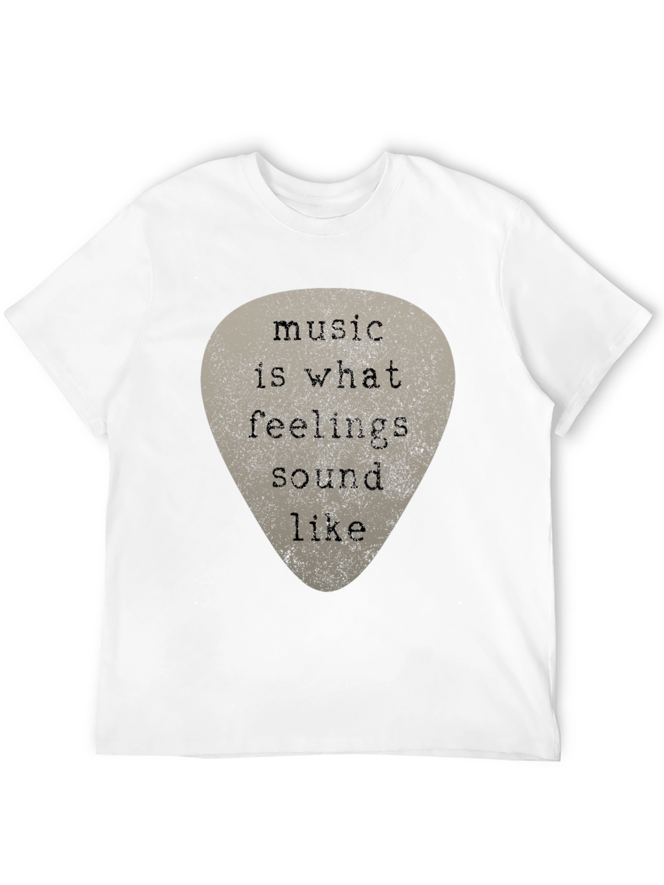 Music Is What Feelings Sound Like Graphic Tee