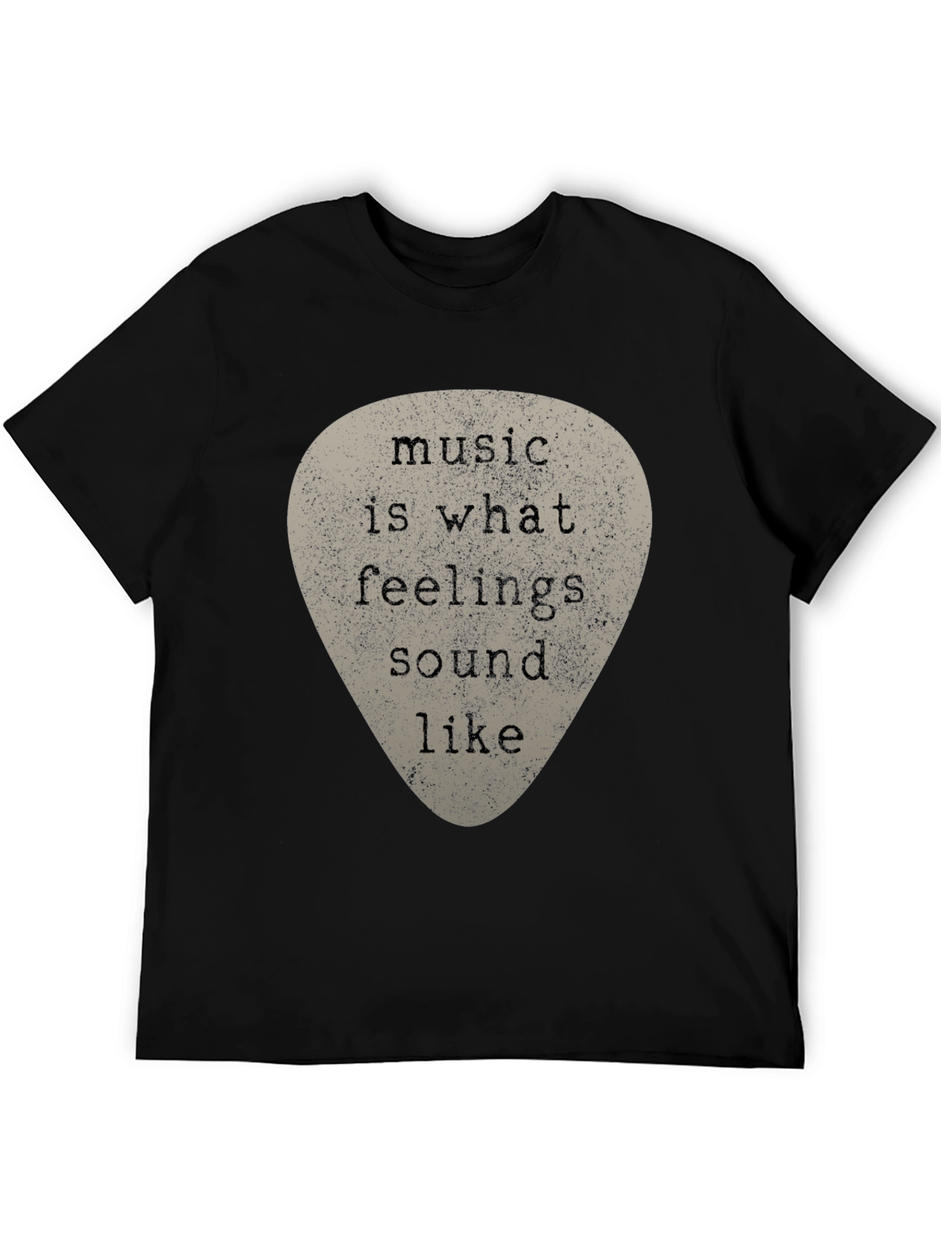Music Is What Feelings Sound Like Graphic Tee