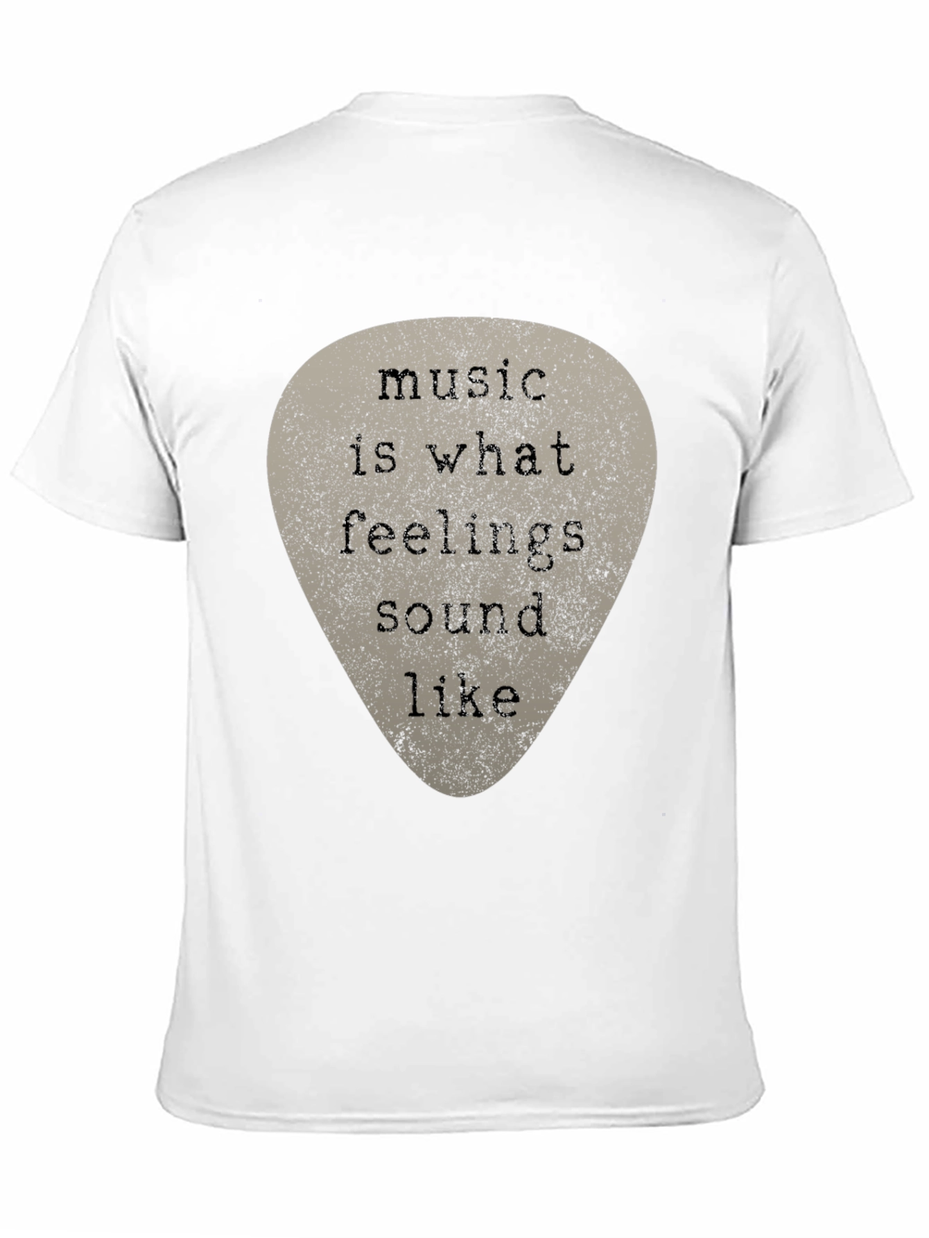 Music Is What Feelings Sound Like Graphic Tee