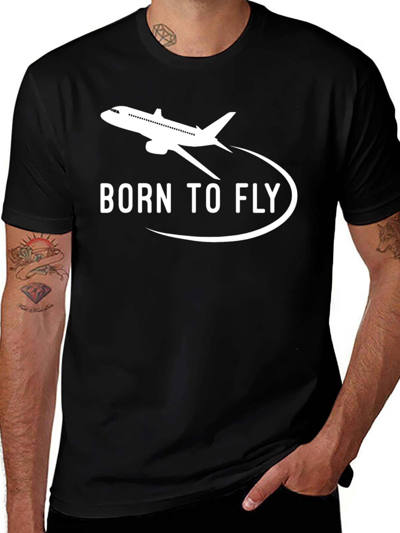 Born to Fly Graphic T-Shirt