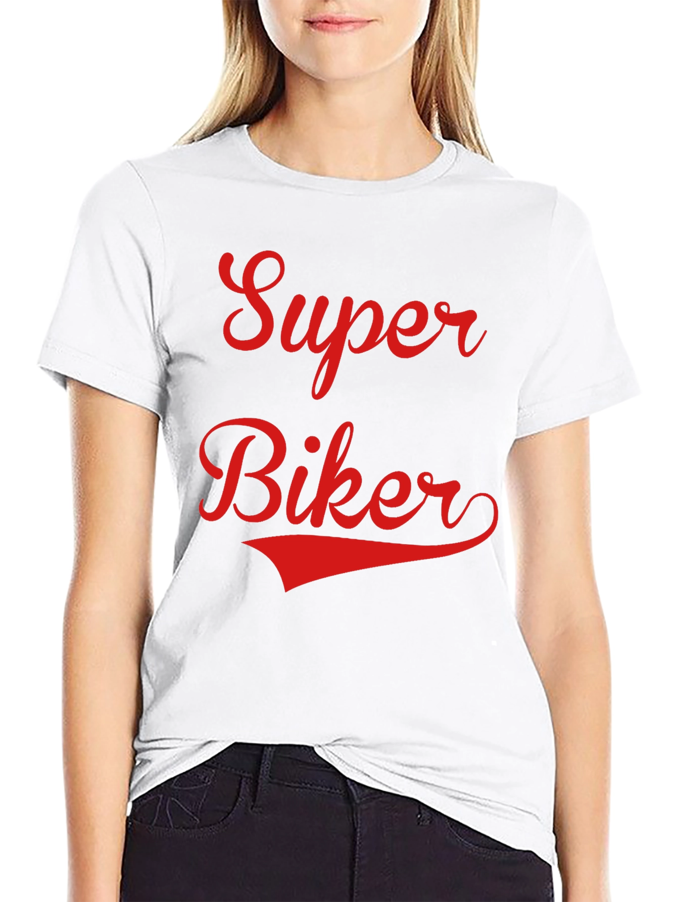 Super Biker T-Shirt - Retro Style