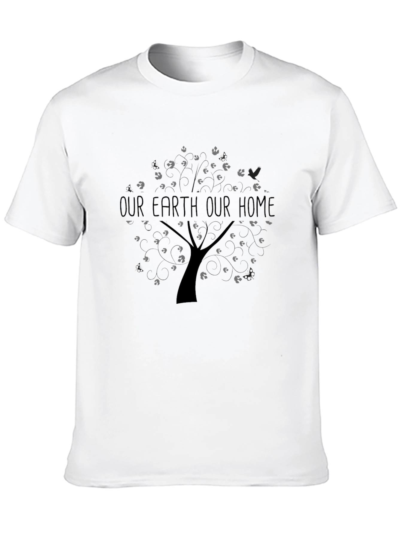 Our Earth Our Home Tree Graphic Tee