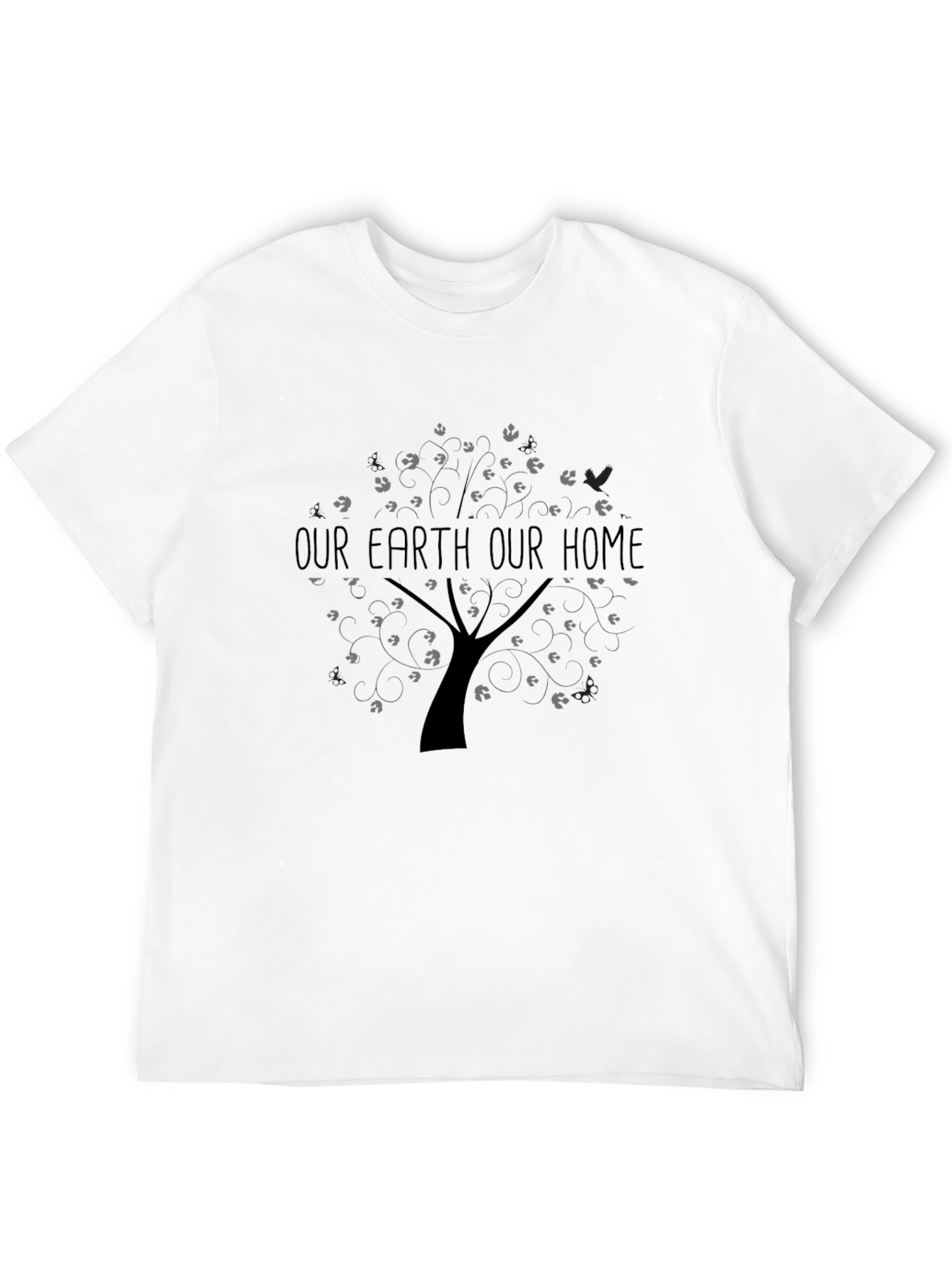 Our Earth Our Home Tree Graphic Tee