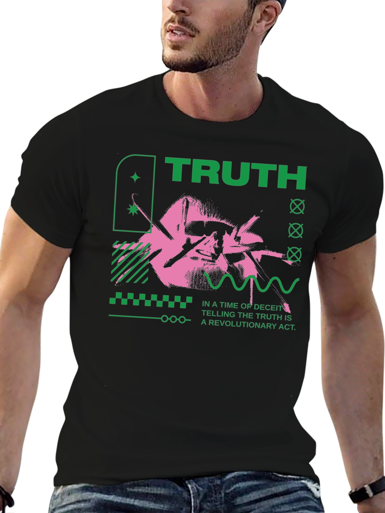 Truth Graphic Tee - Revolutionary Act T-Shirt