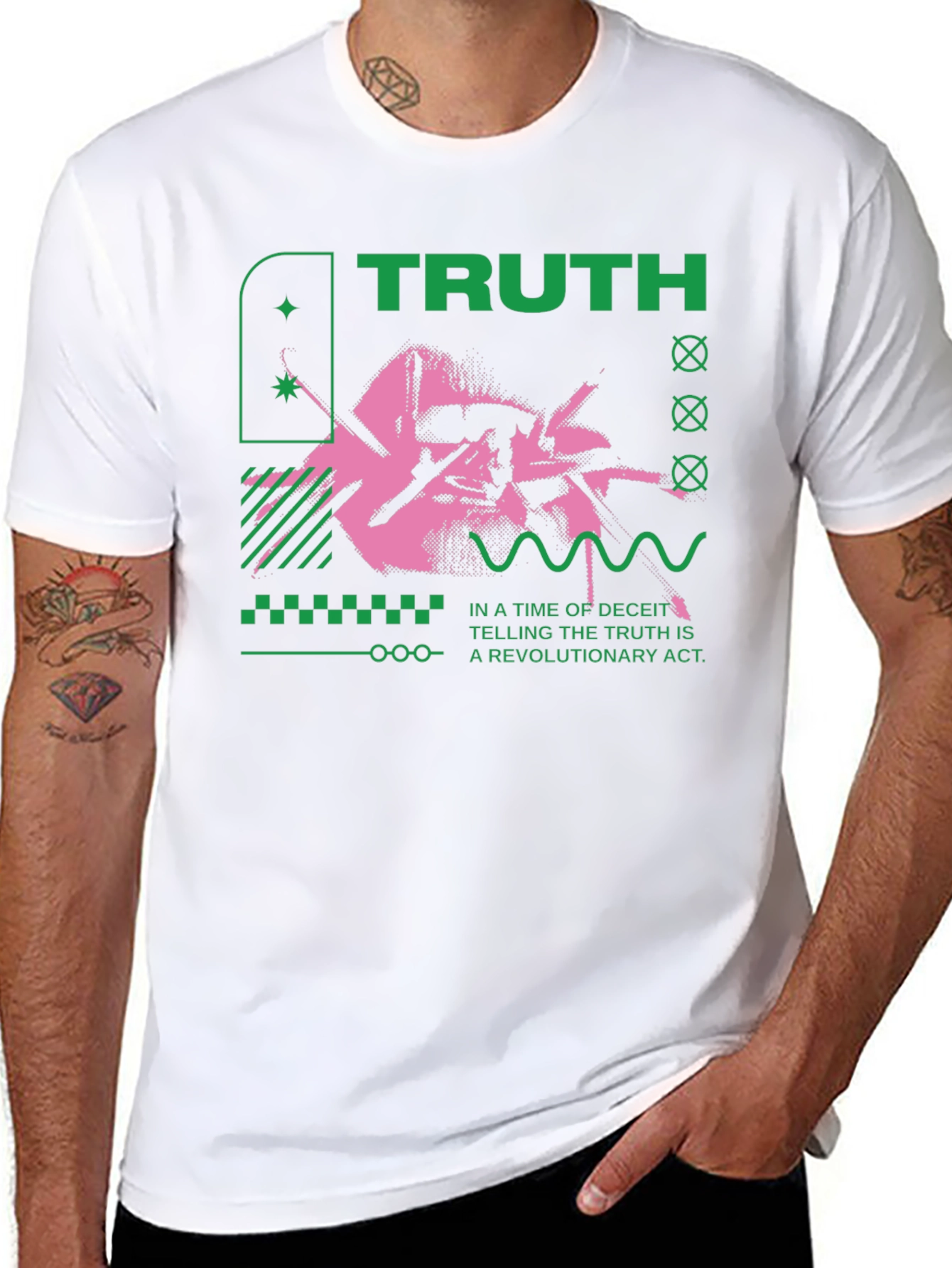Truth Graphic Tee - Revolutionary Act T-Shirt