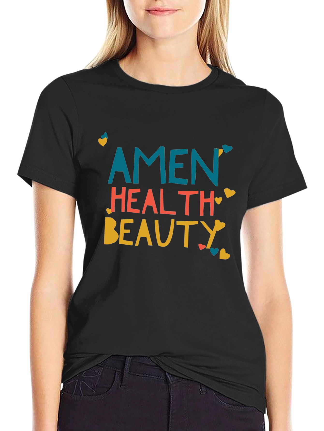 Amen Health Beauty Graphic T-Shirt