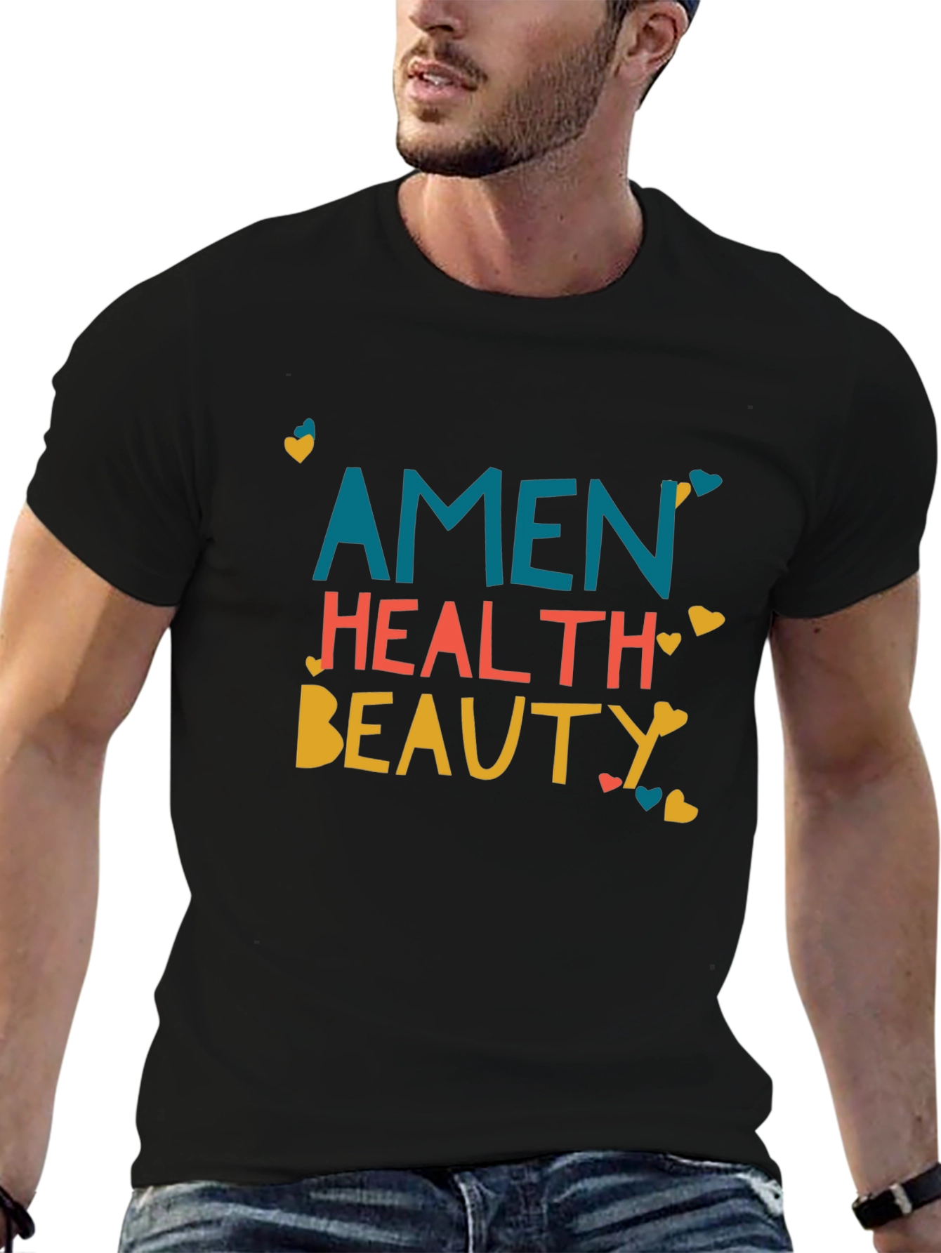 Amen Health Beauty Graphic T-Shirt