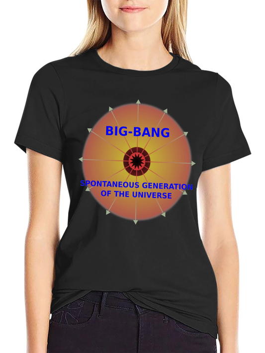 Big Bang Theory Graphic Tee - Spontaneous Generation of Universe T-Shirt