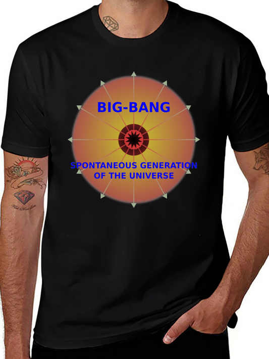 Big Bang Theory Graphic Tee - Spontaneous Generation of Universe T-Shirt